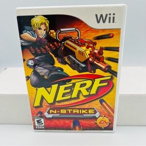 Nintendo‎ Wii Nerf N-Strike Game Complete with Manual